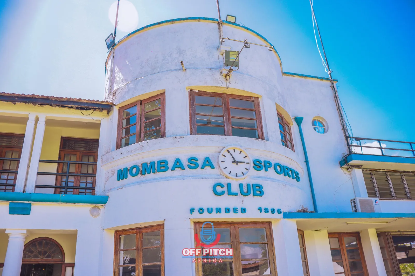 The Mombasa Sports Club clubhouse, founded 1896