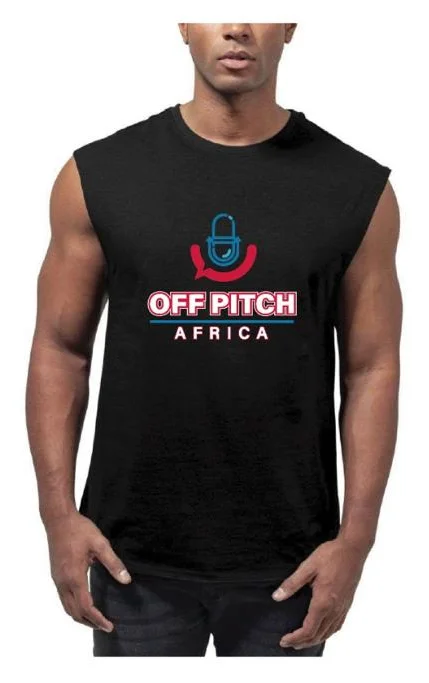 Off Pitch Africa sleeveless tank top, black