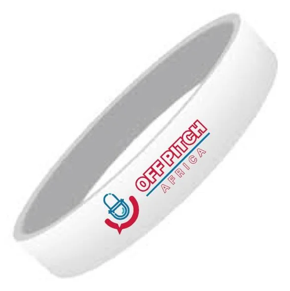 Off Pitch Africa wristband, white
